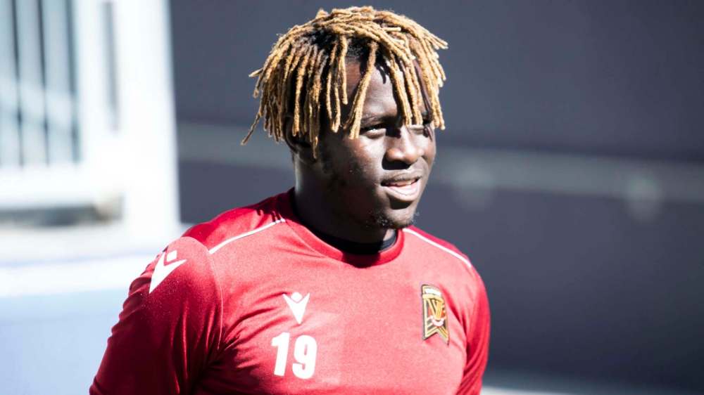 Sam Calvert / Valour FC
William Akio was offered a spot on South Sudan's squad for the FIFA Arab Cup in Dubai.
