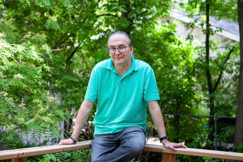 Daniel Crump / Winnipeg Free Press
Playwright Ian Ross leads the Pimootayowin Creators Circle, an online group of aspiring Indigenous and Métis playwrights.