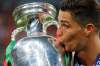 Frank Augstein / The Associated Press files
Cristiano Ronaldo kisses the trophy after Portugal won the Euro 2016 Championship. Portugal, and 23 other European nations, begin the quest for European football supremacy today.