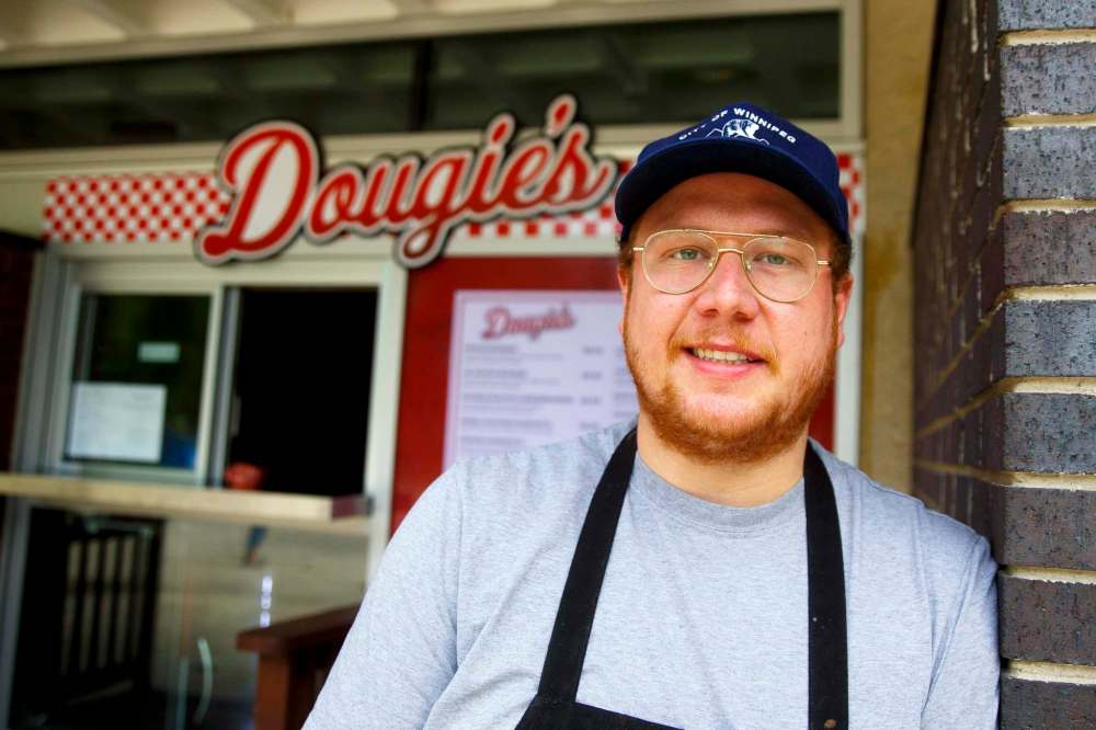 MIKE DEAL / WINNIPEG FREE PRESS
Grant Danyluk is the chef at Dougie's, a new fast-casual restaurant opening in the Peguis Pavilion at Kildonan Park this month.
