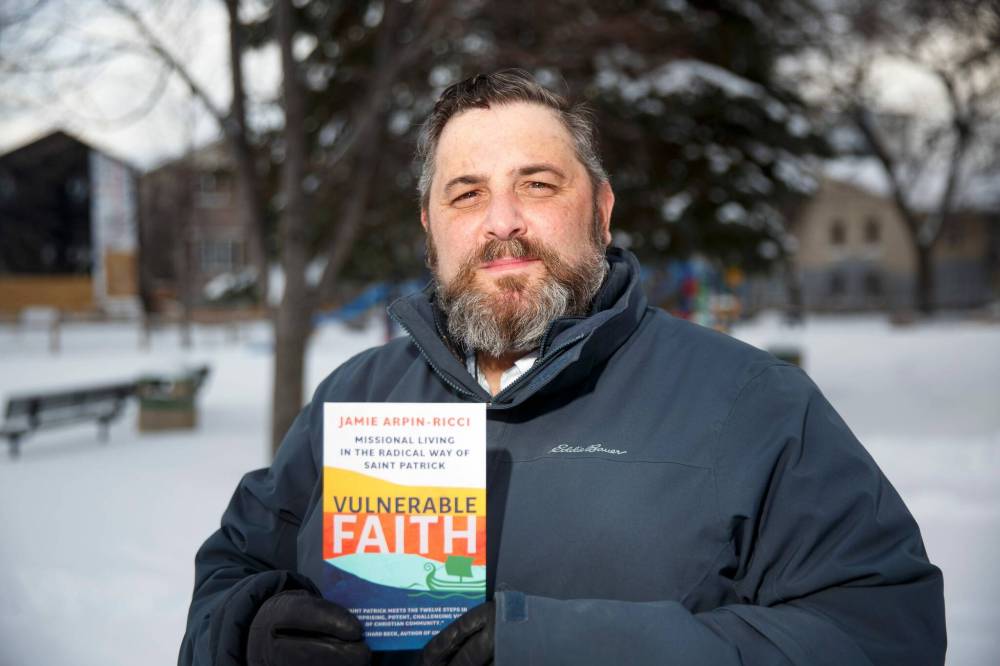 JESSICA LEE/WINNIPEG FREE PRESS
Jamie Arpin-Ricci, a pastoral leader of his church and also an author, says that not using correct pronouns causes harm.