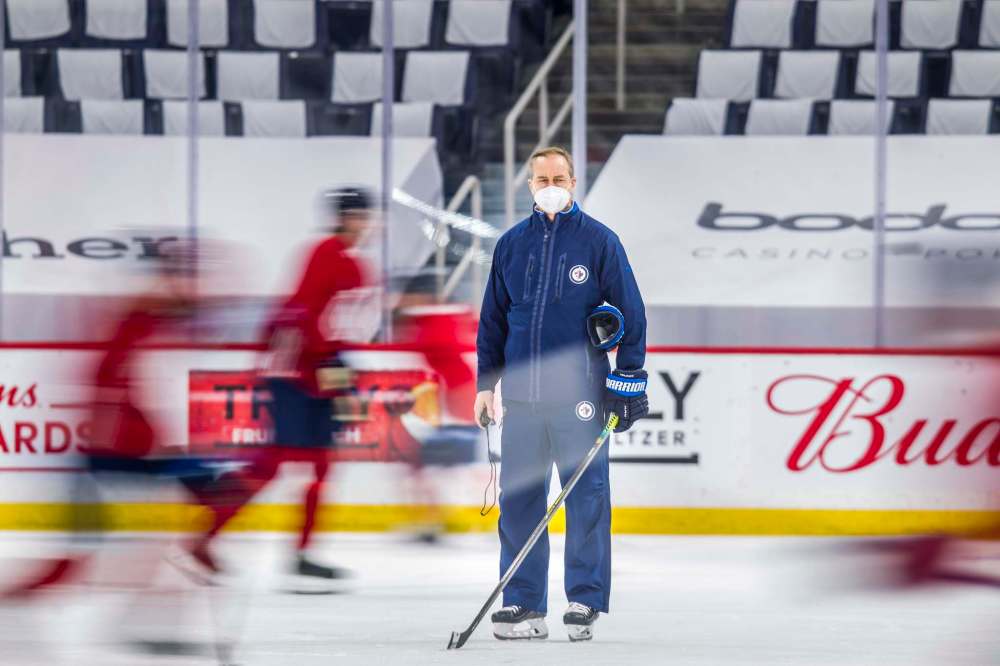 MIKAELA MACKENZIE / WINNIPEG FREE PRESS FILES
Winnipeg Jets head coach Paul Maurice knows his club needs to improve on defence.