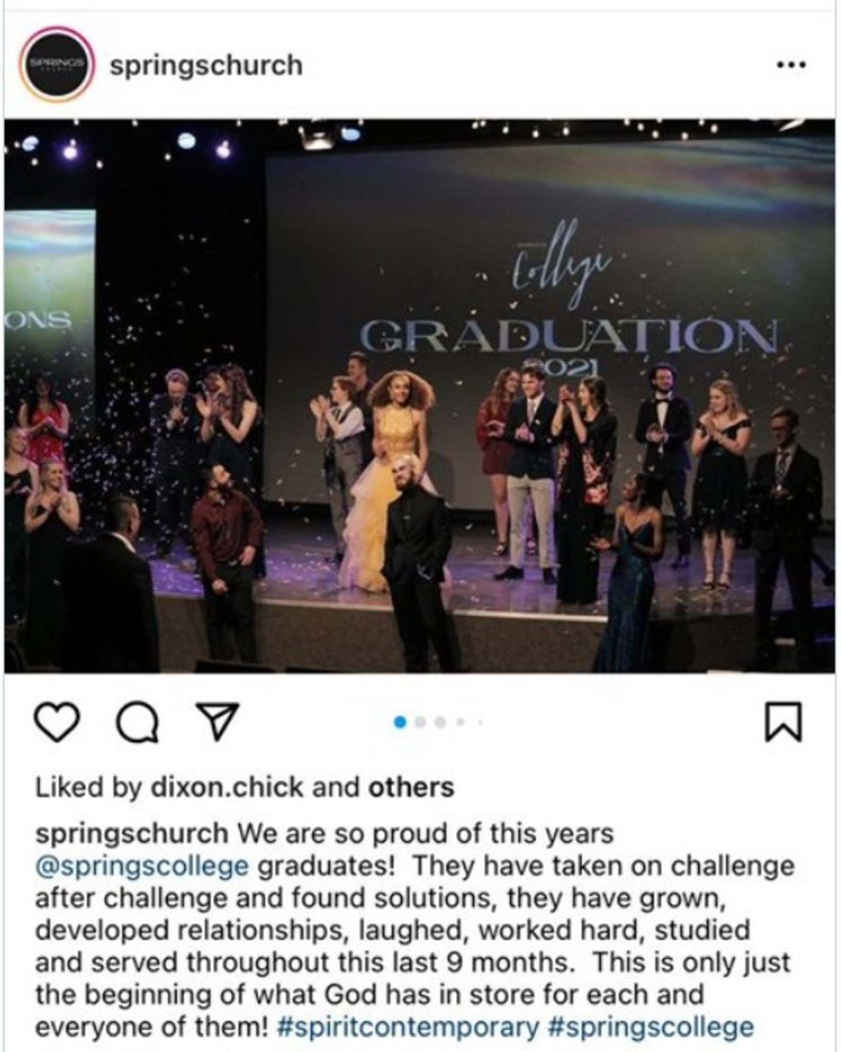 Springs Church charged for illegal grad ceremony, summoned to court