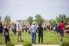 MIKAELA MACKENZIE / WINNIPEG FREE PRESS
A lineup winds through the sports fields for folks hoping to get a drop-in second dose at the Leila vaccine supersite Wednesday.