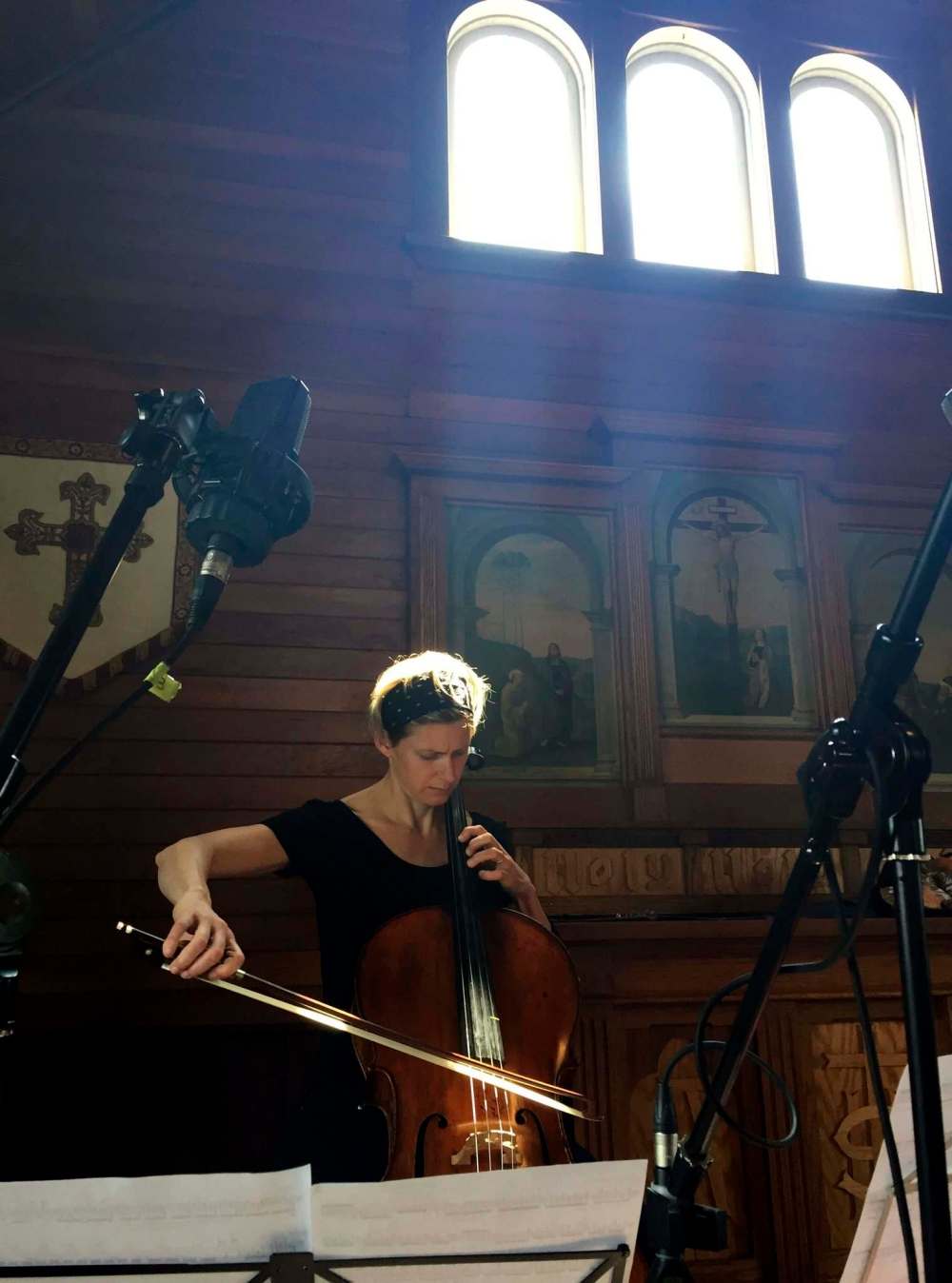 SUPPLIED
Leanne Zacharias has a new album out on Friday, which she recorded in tiny Prairie churches, straw huts and log cabins.