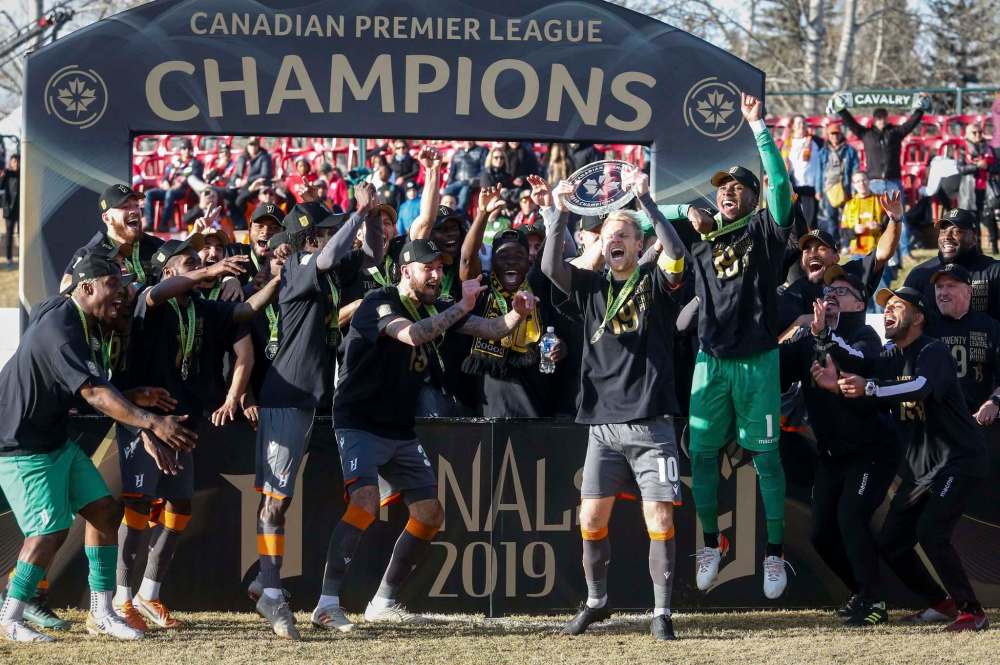 Jeff McIntosh / The Canadian Press files
Hamilton Forge FC knows what it takes to win, having won the CPL title two years in a row.