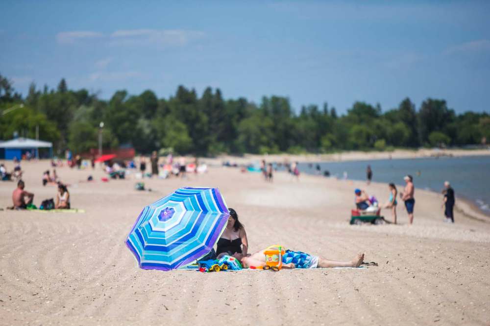 The municipality has hired an external security firm to assist the bylaw officer in ensuring proper distancing and rule-following on the beach.
