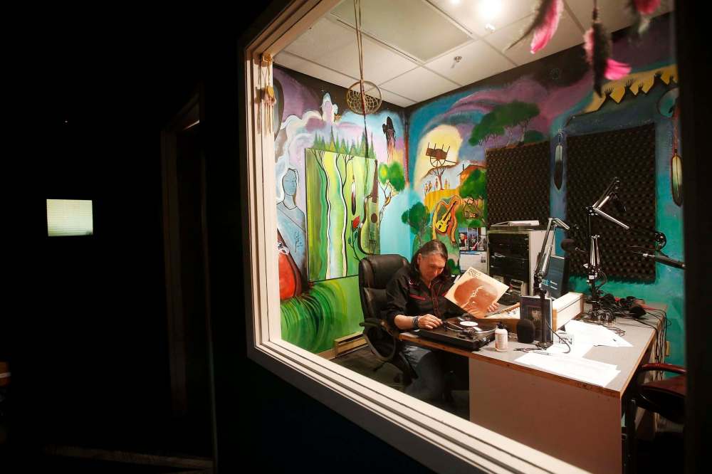 JOHN WOODS / WINNIPEG FREE PRESS
McLeod with his copy of Ernest Monias’s Original Recordings.