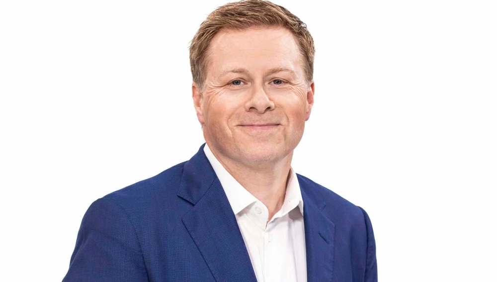 Kristian Jack, Canadian Premier League Vice-President of Media and Content. (OneSoccer / Nora Stankovic)
