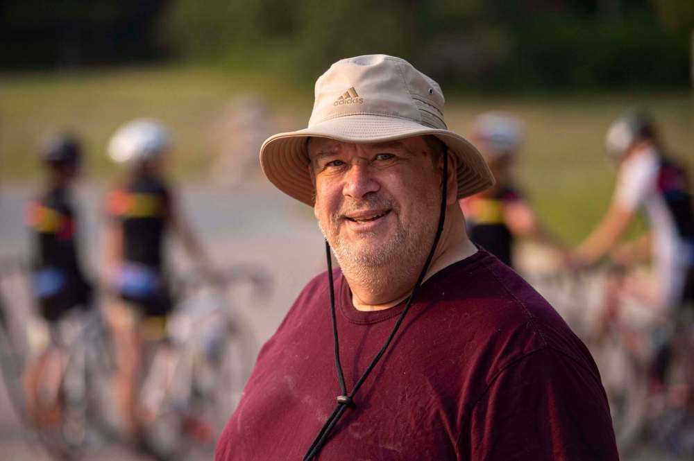 Triathlon Manitoba head coach Gary Pallett has been running the show since 2000. (Mike Sudoma / Winnipeg Free Press)