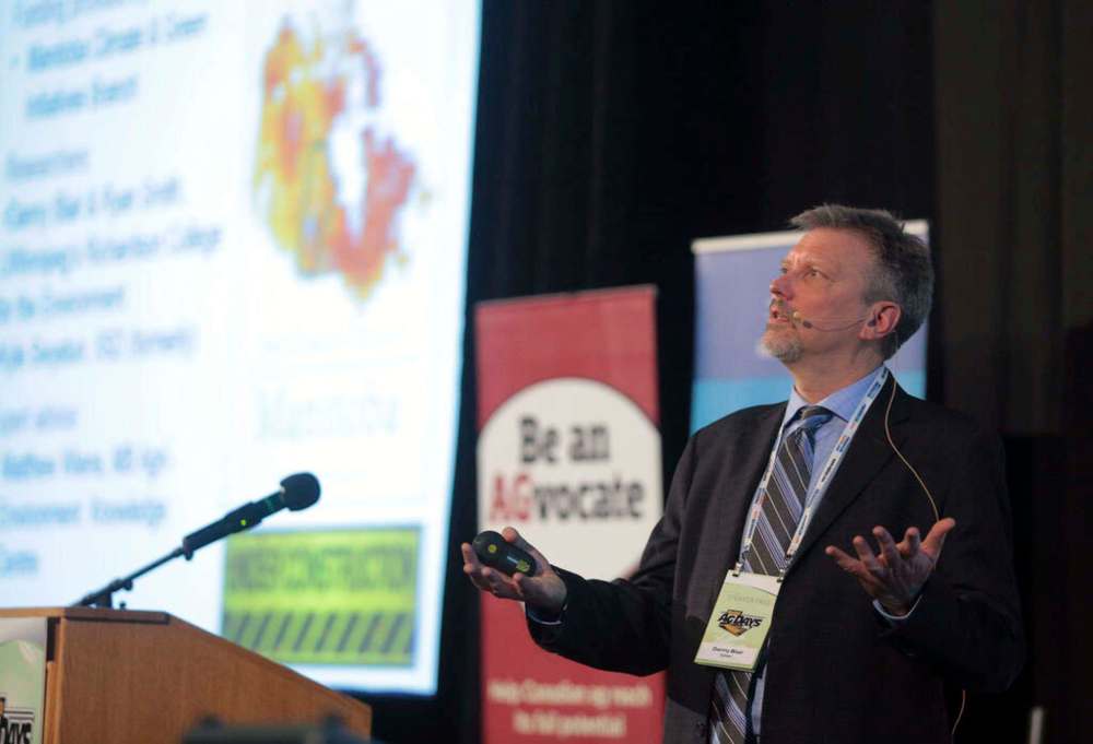 Bruce Bumstead/Brandon Sun Files
Danny Blair of the University of Winnipeg: “What we’re seeing this year is, unfortunately, a taste of what we’ll see more often in the future.