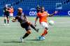 Robert Reyes / Canadian Premier League
Andy Baquero (left) of Valour FC and Christopher Nanco of Forge FC battle for the ball.