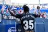 William Ludwick / Canadian Premier League
Andrew Jean-Baptiste of Valour FC celebrates with supporters following a 1-0 victory over Forge FC.