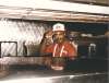 One of the cooks, only identified as Warren, tips his hat at Chi-Chi’s in 1984. (Supplied)