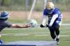JOHN WOODS / WINNIPEG FREE PRESS
Winnipeg Blue Bomber Jontrell Rocquemore (52) practices at training camp Sunday.