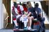 Robert Reyes Ong / Canadian Premier League
Valour FC's Andrew Jean-Baptiste leaves the field Sunday after suffering an injury in the first-half against York United FC.