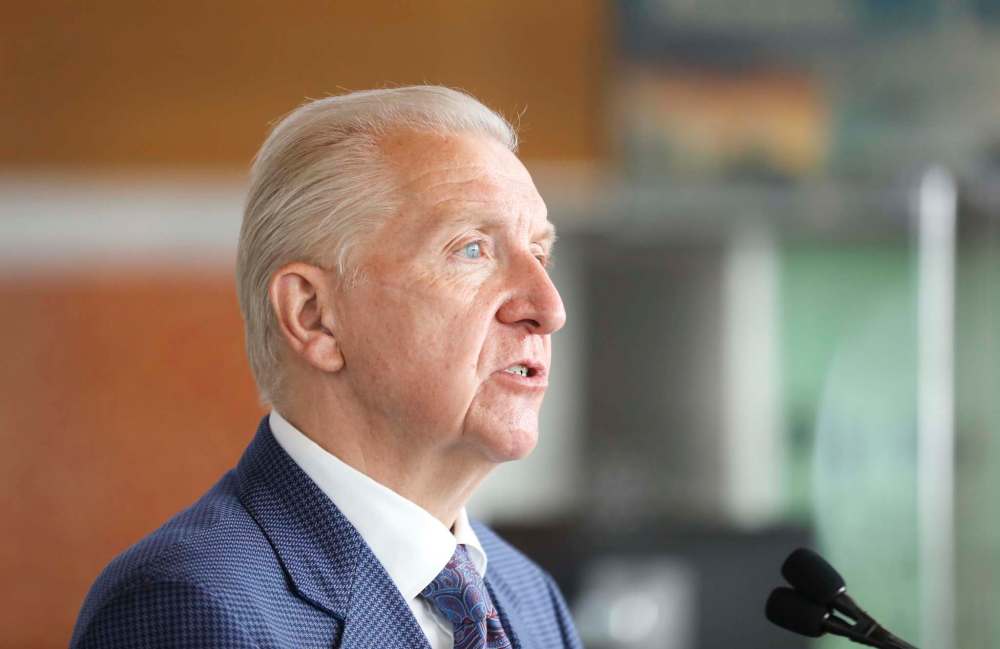 The outlook at the airport is positive for the first time in months, says Barry Rempel, president and CEO of the Winnipeg Airports Authority. (Ruth Bonneville / Winnipeg Free Press)