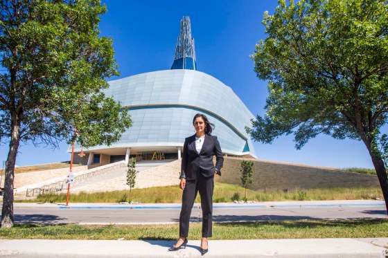 MIKAELA MACKENZIE / WINNIPEG FREE PRESS FILES CEO Isha Khan said the issue has opened room for a conversation about human rights during the pandemic.