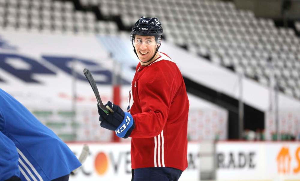 RUTH BONNEVILLE / FREE PRESS FILES
Logan Stanley has a new two-year contract and a slight raise in the process.