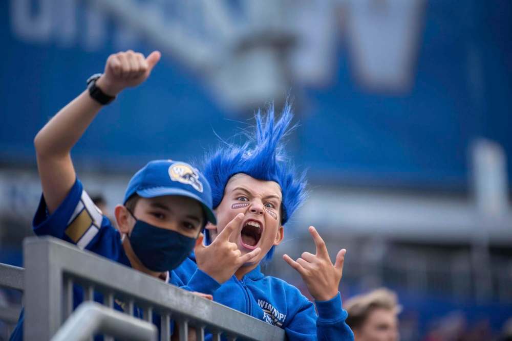ALEX LUPUL / FREE PRESS FILES
The Winnipeg Blue Bombers have won 12 of their last 13 games in front of their hometown crowd.