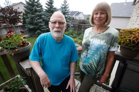 JOHN WOODS / WINNIPEG FREE PRESSGary and Valerie Firth are concerned about wait time in Winnipeg hospitals after Gary experienced waits of 20+ hours over three days at St Boniface Hospital. He was told to keep coming back over three days because there was no one there to treat him.