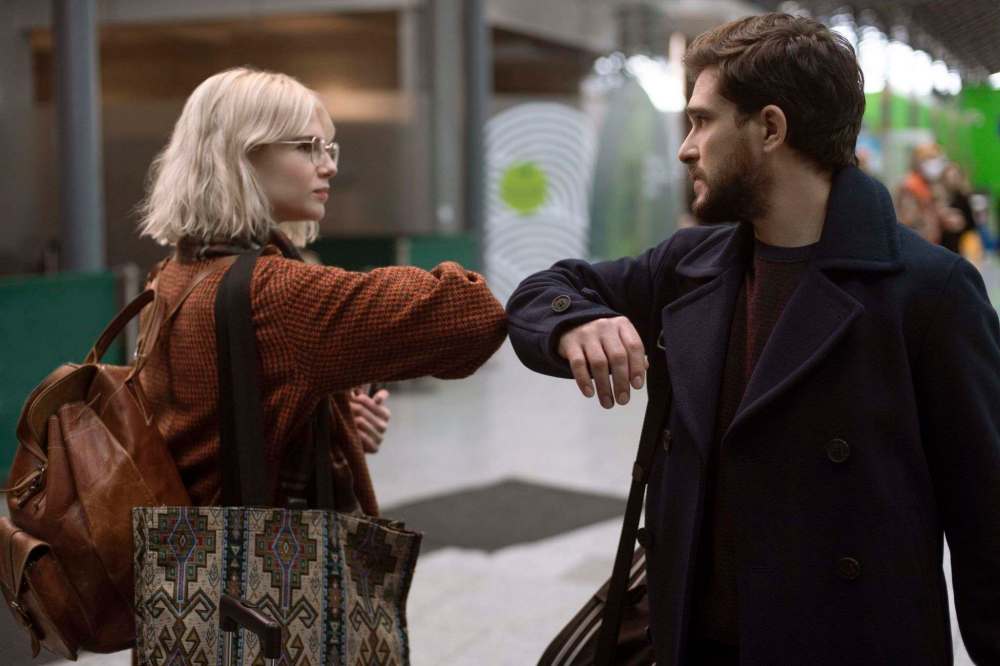 (Amazon Prime)
Lucy Boynton (left) as Paula and Kit Harington as Michael in the third episode of the second season of Modern Love, which starts streaming on Friday on Amazon Prime.