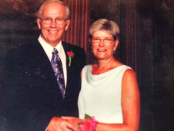 suppliedRick and Heather were married for nearly 54 years.