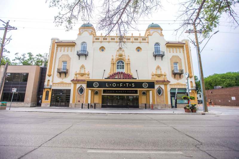 MIKAELA MACKENZIE / WINNIPEG FREE PRESS
Winnipeg architect Max Blankstein’s design for the Uptown Theatre referenced the Moorish style, using architectural elements from the western Islamic world mixed with some Spanish forms.