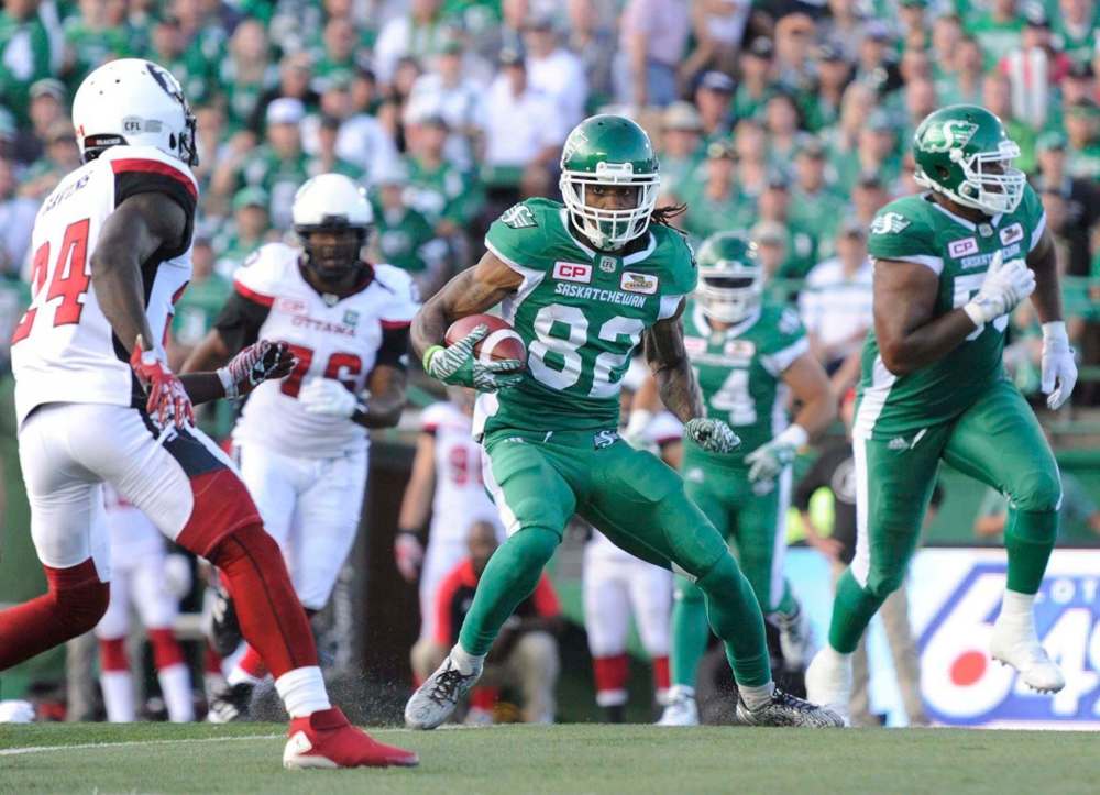 Mark Taylor / The Canadian Press files
Veteran receiver Naaman Roosevelt brings experience and leadership to the Blue Bombers.