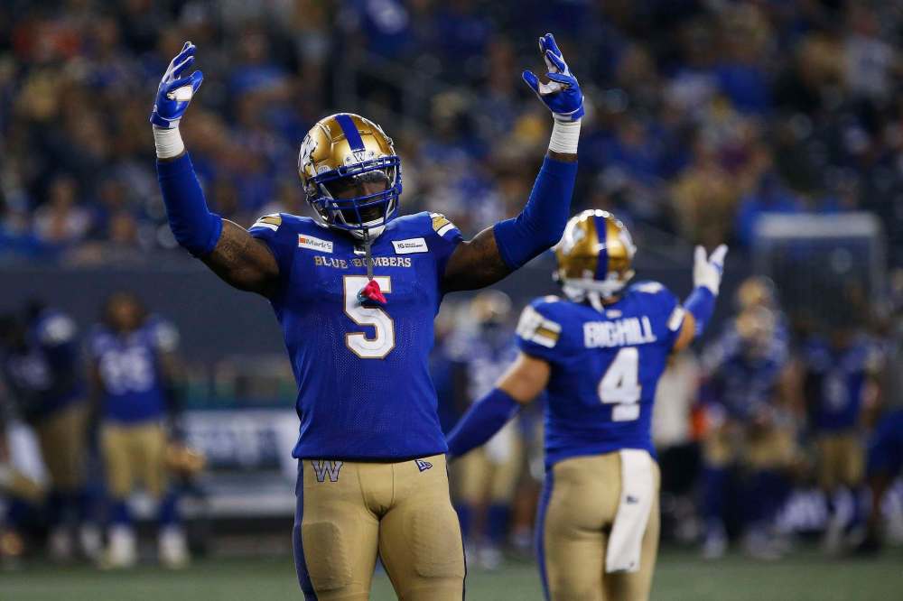 Willie Jefferson isn't impressed with the quality of opponent Saskatchewan has faced while building its undefeated record. (John Woods / The Canadian Press files)