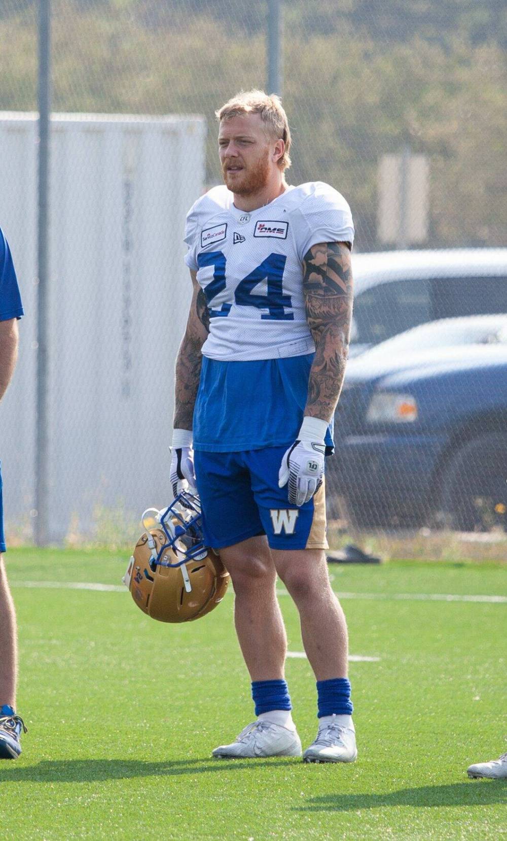 Mike Miller is the CFL all-time leader in special-teams tackles with 210. In the last five seasons. (Daniel Crump / Winnipeg Free Press files)