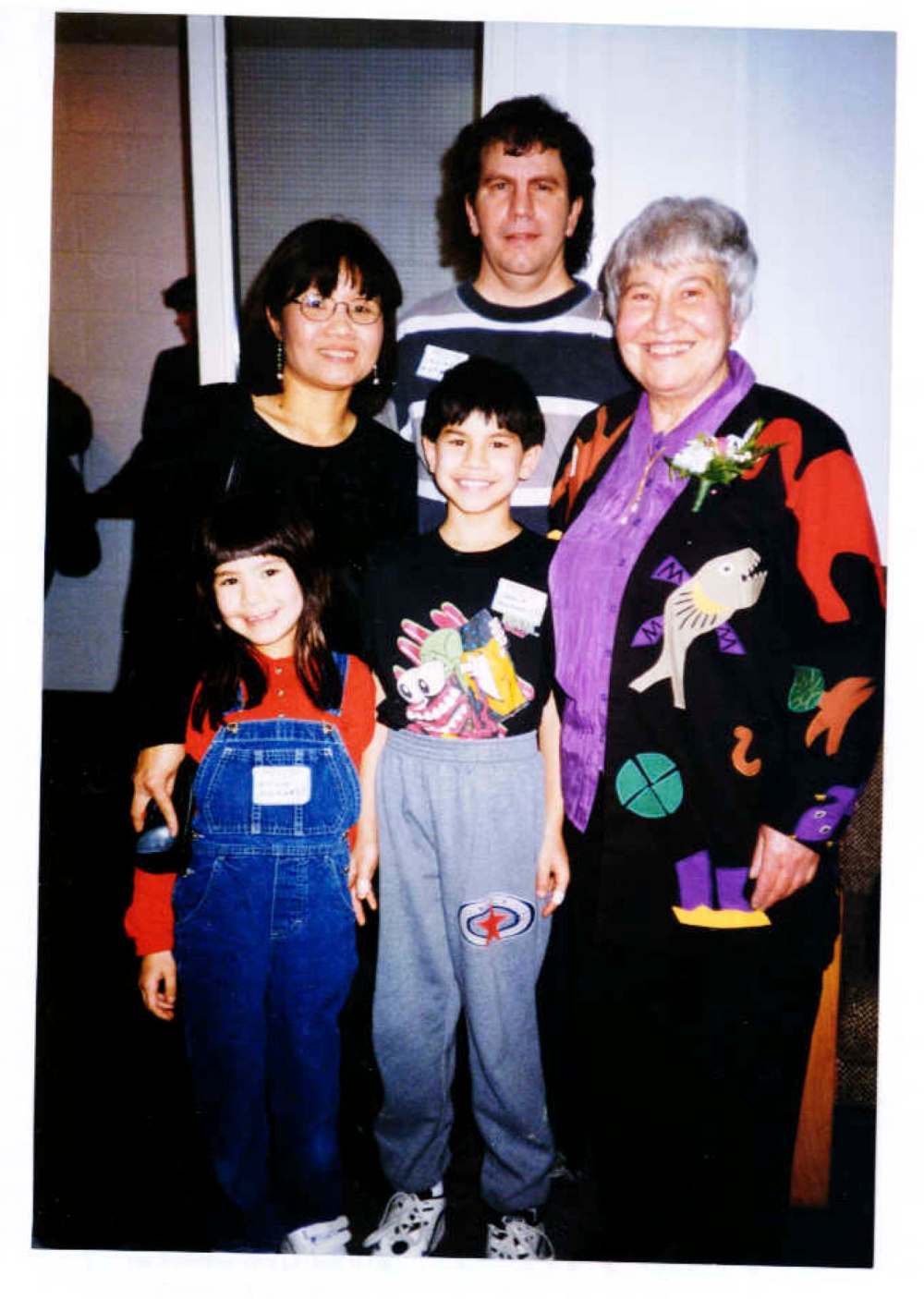 supplied
Marmel and her son Lawrence, his wife Tam and her grandchildren, Allison Marmel and Shane Marmel in 1998.
