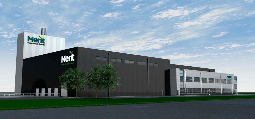 SUPPLIED
Merit Functional Foods pea and canola protein plant has begun operations.
