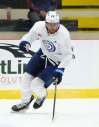 MIKE DEAL / WINNIPEG FREE PRESS
Jets captain Blake Wheeler is out of action until he recovers from COVID-19.