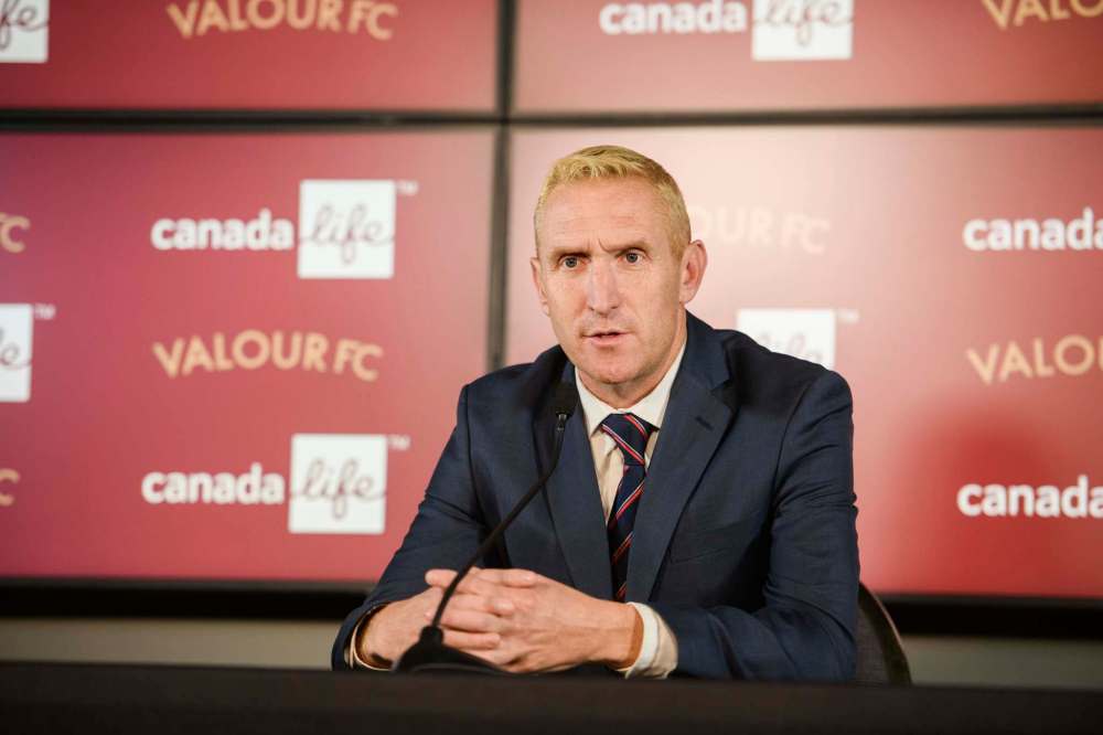 Valour FC fired head coach and general manager Rob Gale on Thursday. (Mike Sudoma / Winnipeg Free Press files)