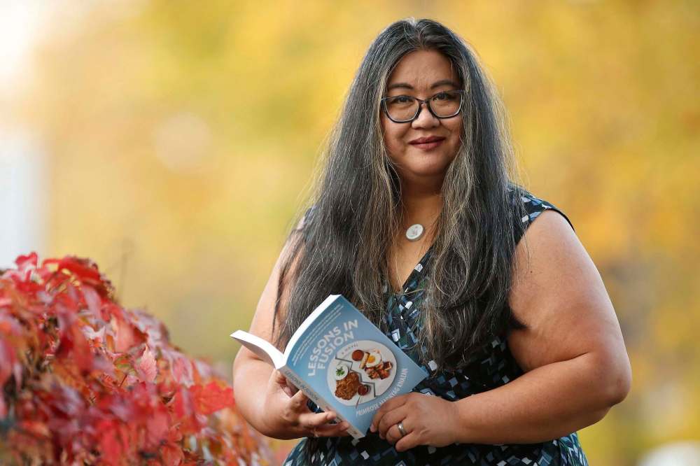 JOHN WOODS / WINNIPEG FREE PRESS
Like her novel’s central character Sarah, Primrose Madayag Knazan is Jewish and also re-connected with her Filipino roots later in life.