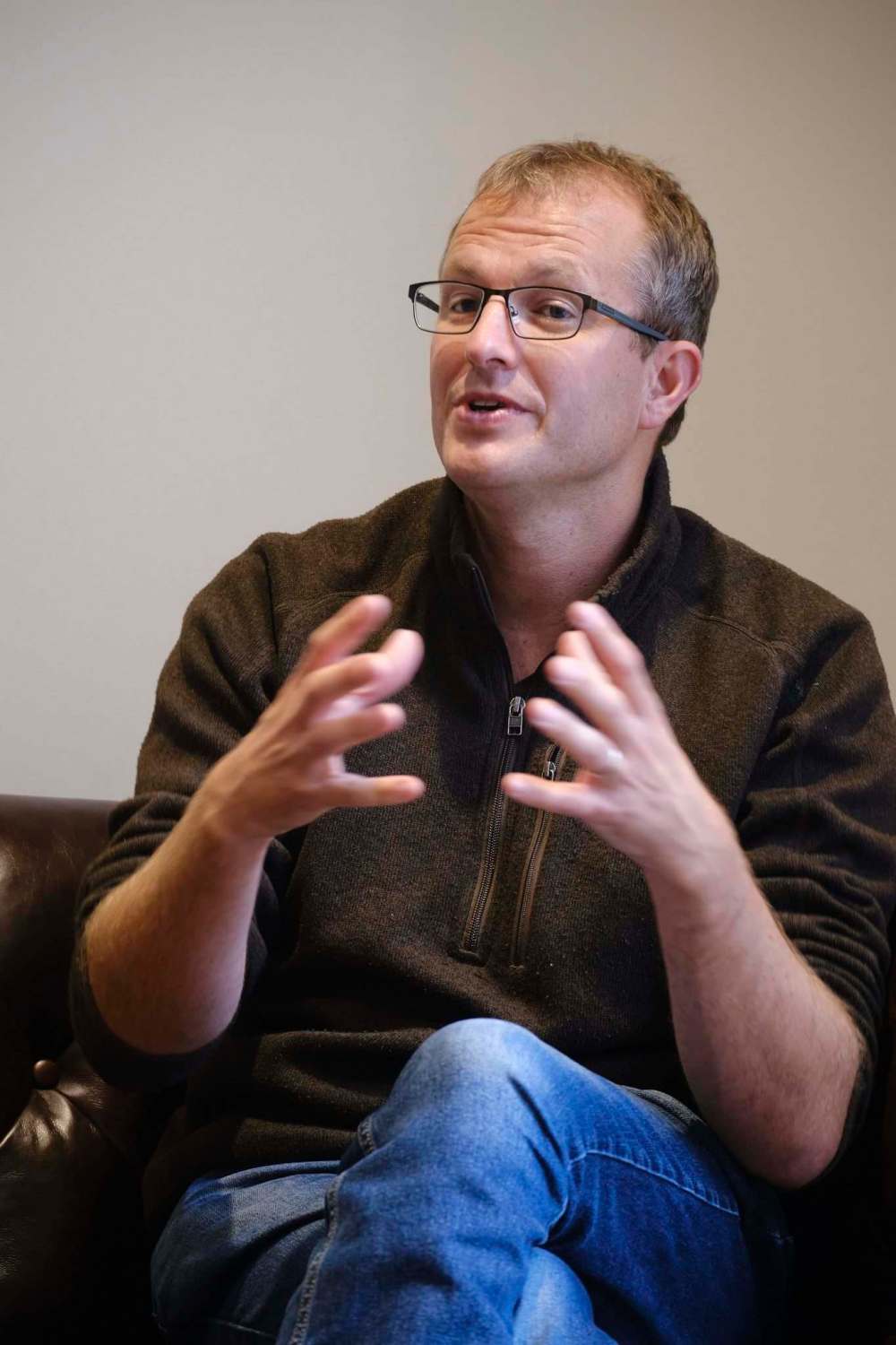 MIKE DEAL / WINNIPEG FREE PRESS
The way through, he says, is not pitting the vaccinated and unvaccinated against each other. Neither side has set out to be selfish, Penner says, and shaming doesn't work.