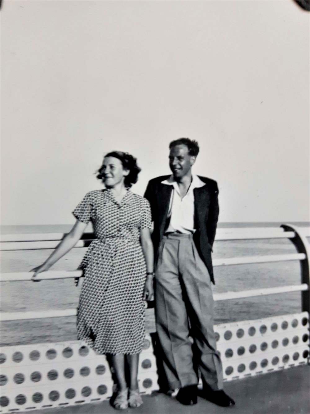 Supplied
Ron and Irene in Australia