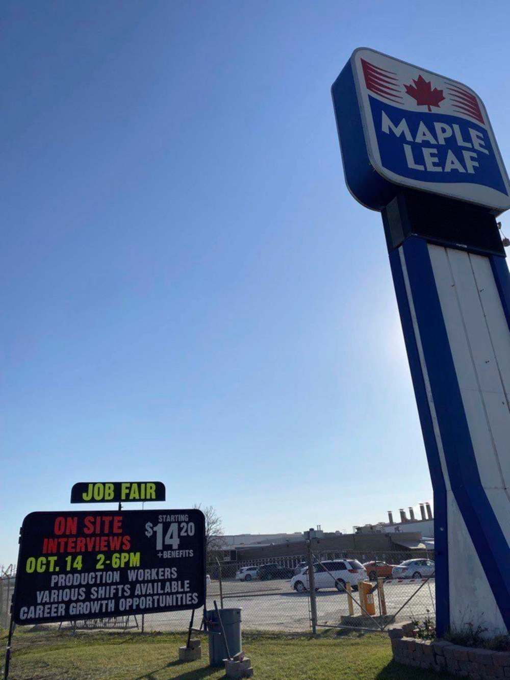 Photos Submitted
The expansion means the company will expand its workforce by about 350 people. The jobs Maple Leaf is creating come with some of the best wages and benefits in the industry, said Jeff Traeger, president of UFCW Canada Local 832.