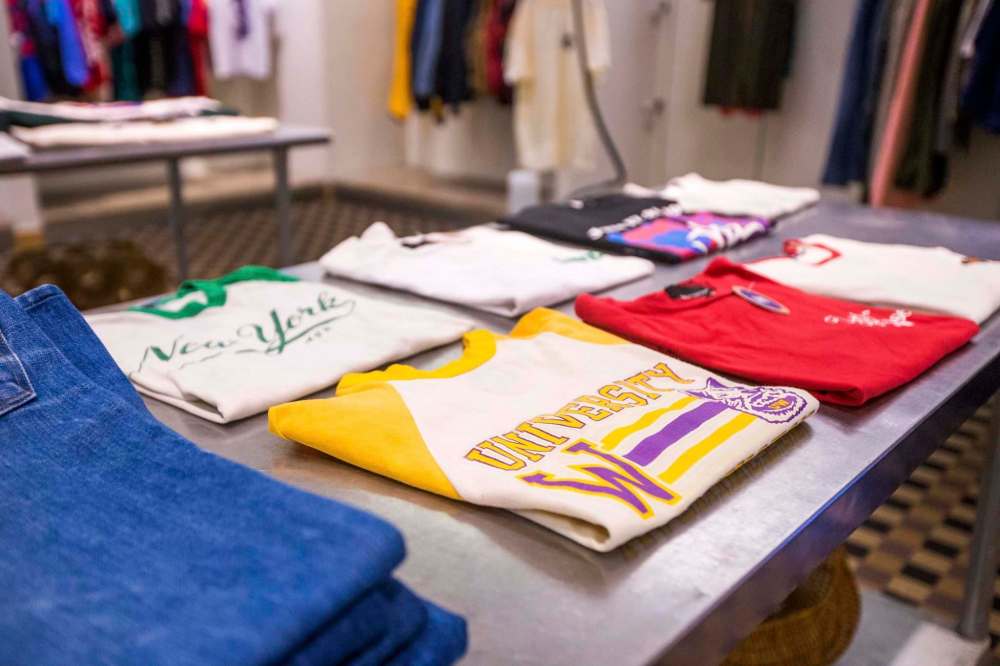MIKAELA MACKENZIE / WINNIPEG FREE PRESS
Surplus Market aims to give customers a boutique experience marked by thoughtful curation, frequently one-of-one items: there aren’t other versions in the back.