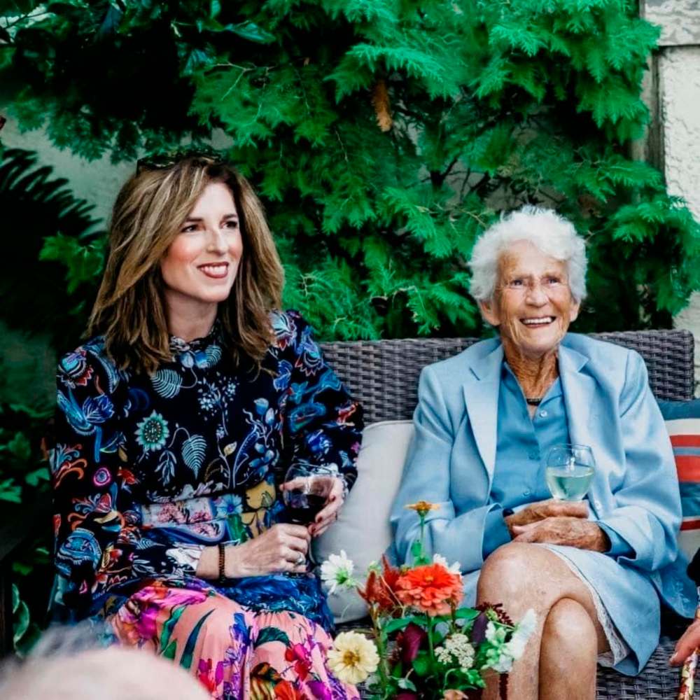 Supplied
Anne with her daughter Nancy at a nephew’s wedding.