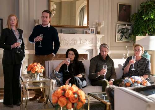 Peter Kramer / HBO
From left, Sarah Snook, Matthew Macfadyen, Hiam Abbass, Alan Ruck, and J. Smith-Cameron.
