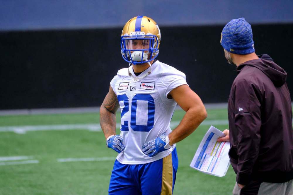 MIKE DEAL / WINNIPEG FREE PRESS
Brady Oliveira, a second-year player out of the University of North Dakota, is coming off one of the most productive games of his pro career.