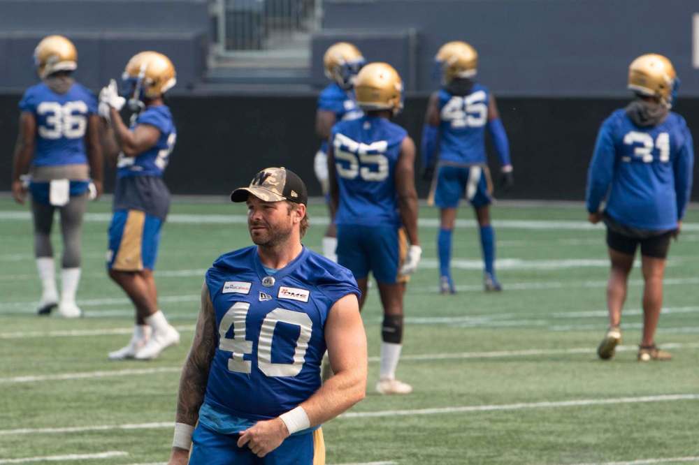 ALEX LUPUL / FREE PRESS FILES
It was a long journey for Mike Benson to solidify himself as a CFL starter.