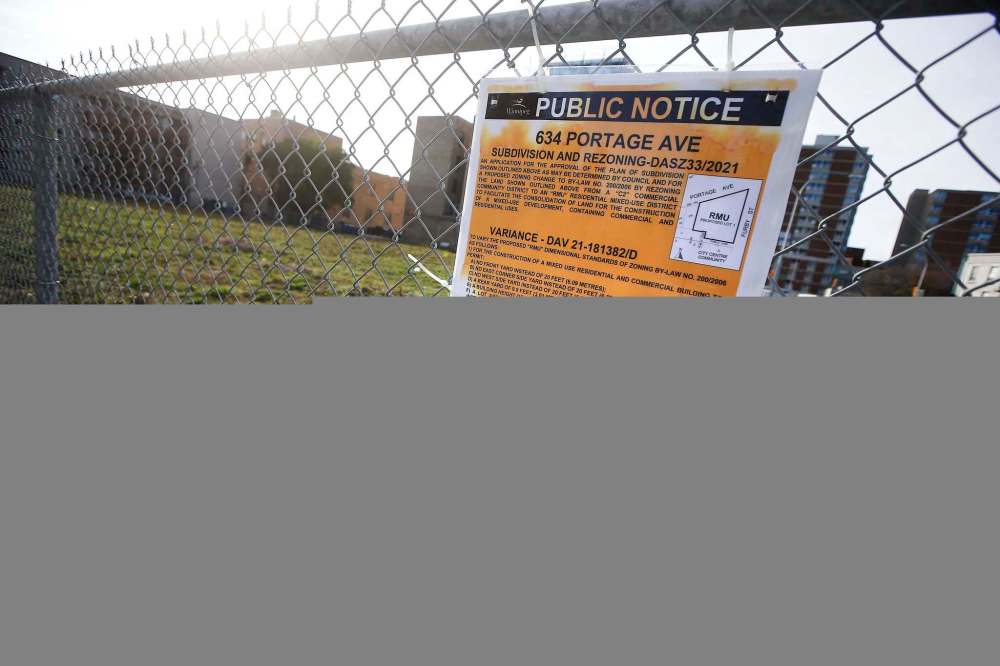The site at the southwest corner of Portage and Furby Street, previously played host to an automotive centre, which has since shut down and been demolished. JOHN WOODS / WINNIPEG FREE PRESS