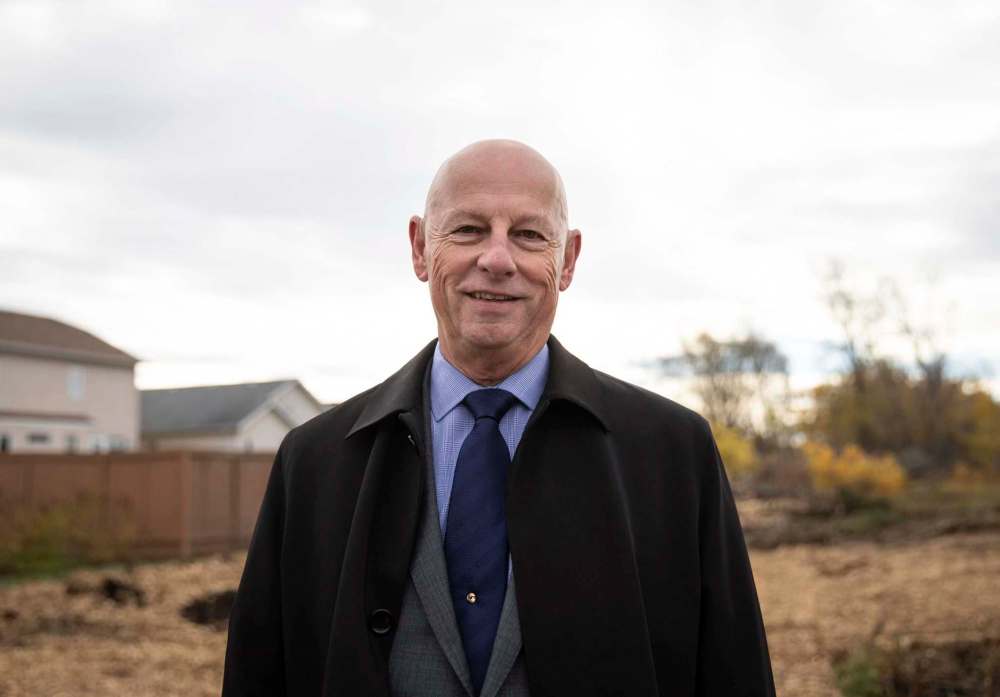 Sandy Hopkins, chief executive officer for Habitat for Humanity Manitoba, said in recent years the charity has placed a greater emphasis on large scale, multi-family developments, as opposed to building one or two homes on smaller plots. (JESSICA LEE / WINNIPEG FREE PRESS)