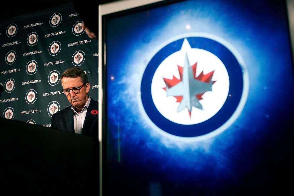 Jets chairman and co-owner Mark Chipman spoke about using his influence within the NHL to fix a system in need of repair. (John Woods / Winnipeg Free Press)