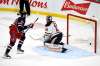 Fred Greenslade / The Canadian Press
Pierre-Luc Dubois scores on Oilers goalie Mikko Koskinen during the Jets 5-2 victory Tuesday at Canada Life Centre.