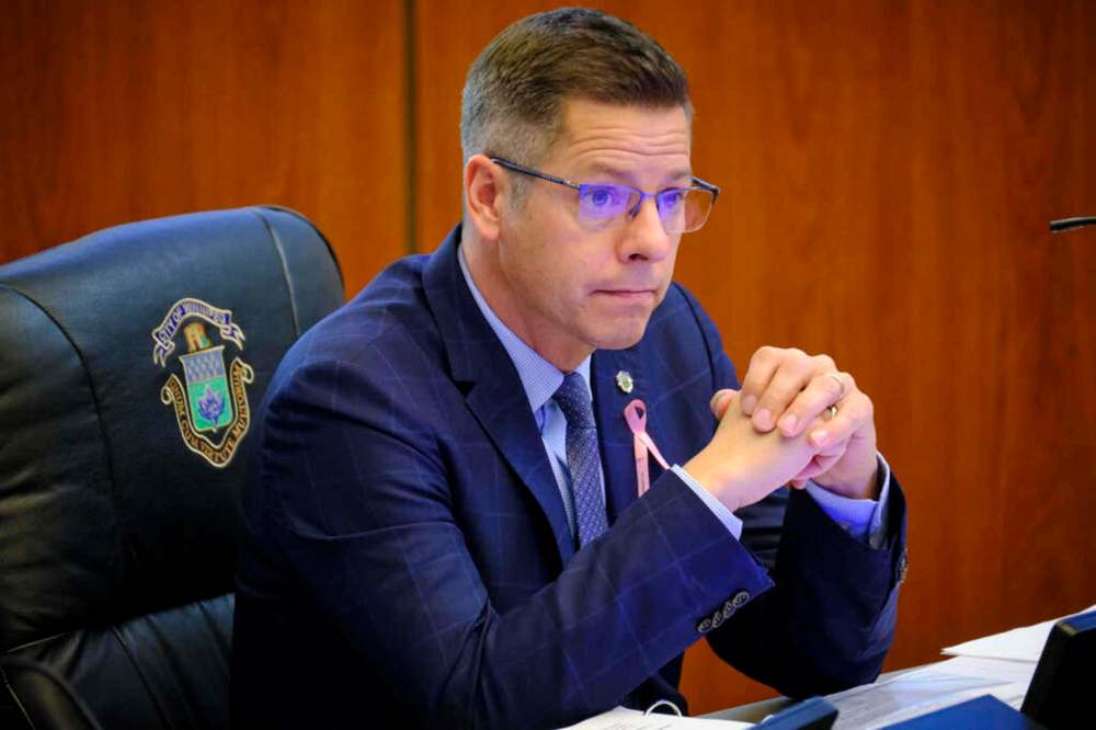 MIKE DEAL / WINNIPEG FREE PRESS FILES
Winnipeg Mayor Brian Bowman has long argued the police budget has grown at an unsustainable pace and blames the police pension for much of the cost.