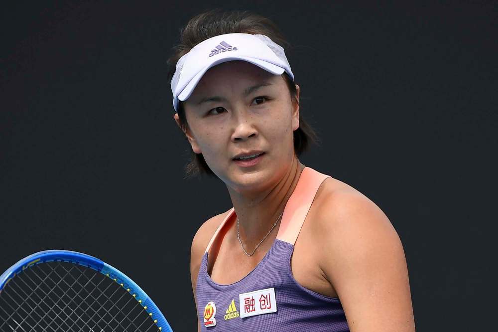 Chinese tennis star Peng Shuai disappeared for three weeks after going public with allegations of sexual assault against a senior Chinese official. (Andy Brownbill / The Associated Press files)